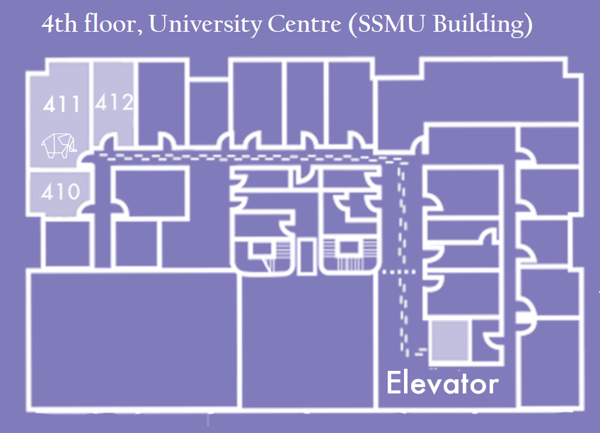 Map of 4th floor
